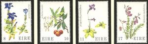 Ireland 1978 Scott 428-31 Wild Flowers MNH