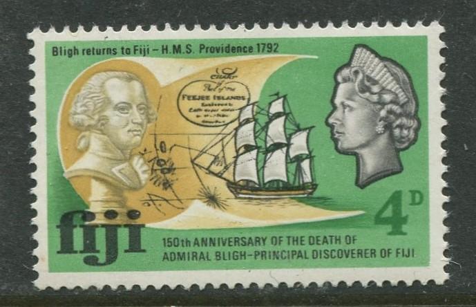 Fiji - Scott 233 - General Issue 1967 - MNH - Single 3d Stamp