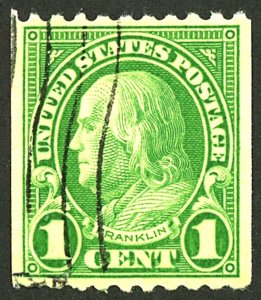 U.S. #604 USED