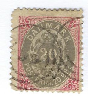 Denmark SC#31 Used F-VF SCV$32.50...Fill a great Spot!