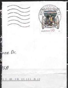 Germany #2523 Daimler Auto 2009.  cut corner