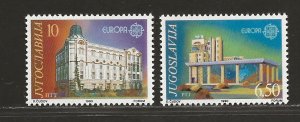 YUGOSLAVIA  SC# 2040-41   FVF/MNH