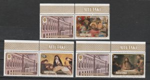 Aitutaki  163-65    (N*)     1978   (Complet)