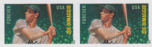 US 4697a Modern Imperf  Joe DiMaggio Pair