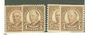 United States #684-687  Single (Complete Set)