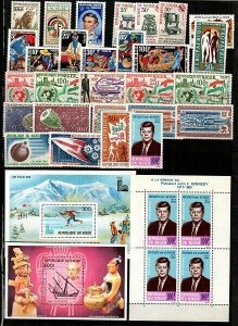 Niger - Collection of Mint NH sets and S/S (Catalog Value $64.40) [TD22]