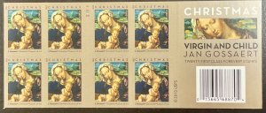 4815a Christmas Madonna & Child by Jan Gossaert MNH Pane of 20 Forever FV $13.20