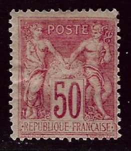 France SC#101 Mint Fine hhr SCV$200.00...Bid to Win!