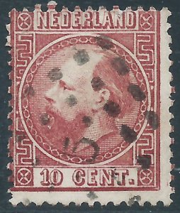 Netherlands, Sc #8, 10c Used