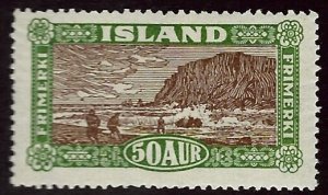 Iceland SC#148 Mint VLH F-VF $90.00..!!