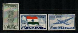 India #200-202  Mint  Scott $8.00