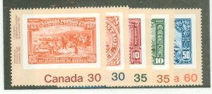 Canada #909-913  Single (Complete Set)