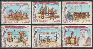 EDSROOM-9768 Qatar 184-189 MNH 1969 Complete Boy Scouts CV$29.95