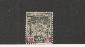 Malaya - Kelantan, Postage Stamp, #6 Mint Hinged, 1911