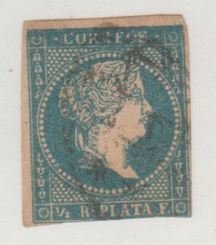 Cuba Scott #1 Stamp - Used Single