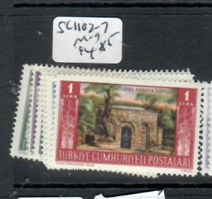 TURKEY    SC 1102-1107   MOG    PP0821H