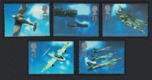 Great Britain British Aircraft Designers 5v 1997 MNH SC#1758-1762 SG#1984-1988