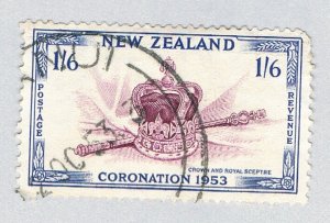 New Zealand 284 Used Coronation 1 1953 (BP70426)