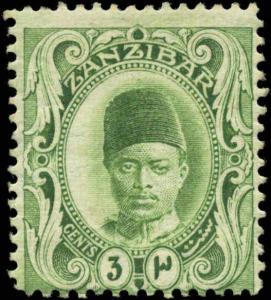 Zanzibar Scott #100 Mint