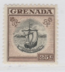 1951 British Colonies Grenada 25c MNH Badge** Stamp A23P46F13867-