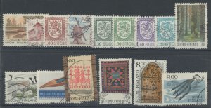Finland #627-640  Single (Complete Set)
