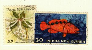Papua New Guinea #444,704 used Flower Fish
