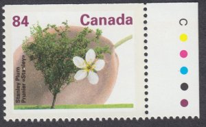 Canada - #1371a Stanley Plum Tree Booklet Stamp - MNH