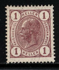 Austria 1905  Scott #86 MNH