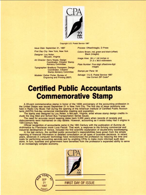 US SP818 CPA 2361 Souvenir Page FDC