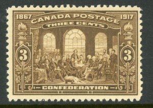 Canada 1917 Fathers of Confederation 3¢ Scott # 135 MNH G188