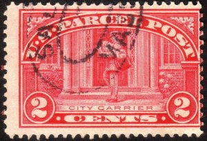 1913, US 2c, Parcel Post, Used, Sc Q2