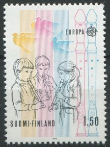 Finland Sc#707 MNH, 1.50m multi, Europa (C.E.P.T.) 1985 - European Year of Mu...