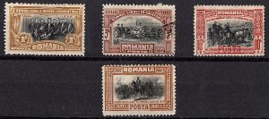 OLD ROMANIA 1906 Selection used scv $4.20 less 80%=$0.84