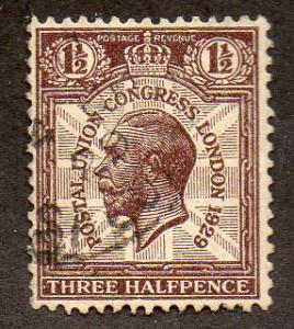 Great Britain  Scott 207