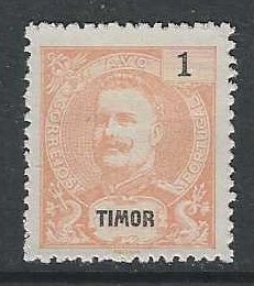 Timor 54a  Mint Perf 12 1/2 SC $5.75