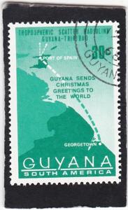 Guyana  #  66  used. 