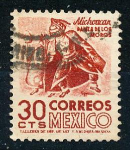 Mexico #879 Single Used