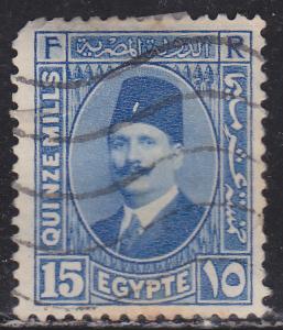 Egypt 139 King Fuad 1927