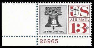 PCBstamps   US C62 13c Liberty Bell, MNH, (13)