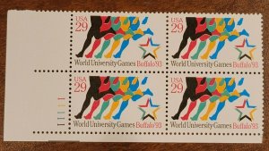 Scott # 2748 - US Plate Block Of 4 - World University Games - MNH - 1993