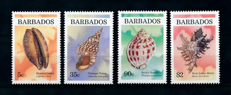 [99635] Barbados 1997 Marine Life Sea shells  MNH