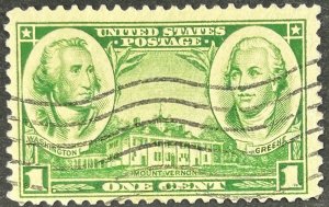 USA, 1936-37, SC#785, Used, VG, Army Issue
