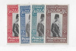 Egypt Sc #155-8  set of 4 OG VF