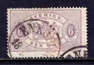 Sweden - Scott #O16a - Used - Rounded cnr. LL, HH - SCV $65