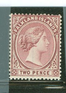 Falkland Islands #13 Unused Single (Queen)