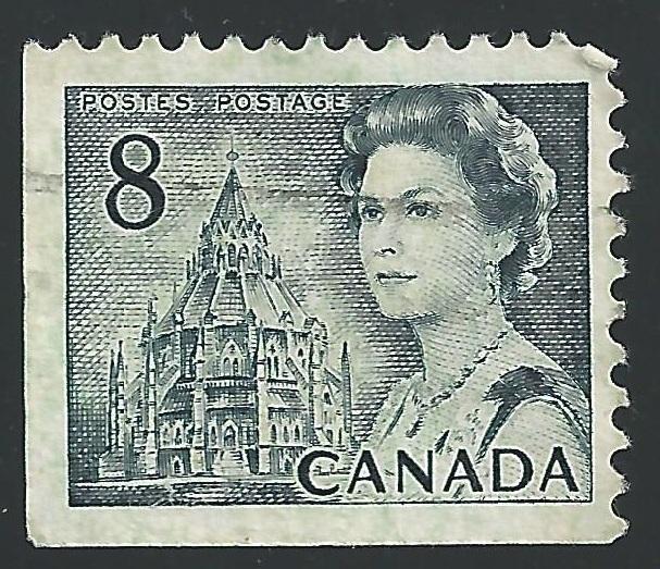 Canada #544 8c Queen Elizabeth II & Liberty of Parliament