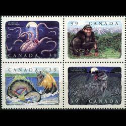 CANADA 1990 - Scott# 1289-92 Legendary Set of 4 NH