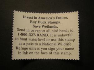 RW77, $15 American Widgeon, MNH Single, Beautiful Duck Stamp