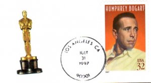 #3152 Humphrey Bogart Mini Special FDC