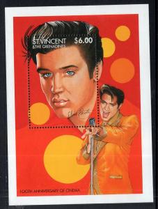 St Vincent 2211 Elvis Souvenir Sheet MNH VF